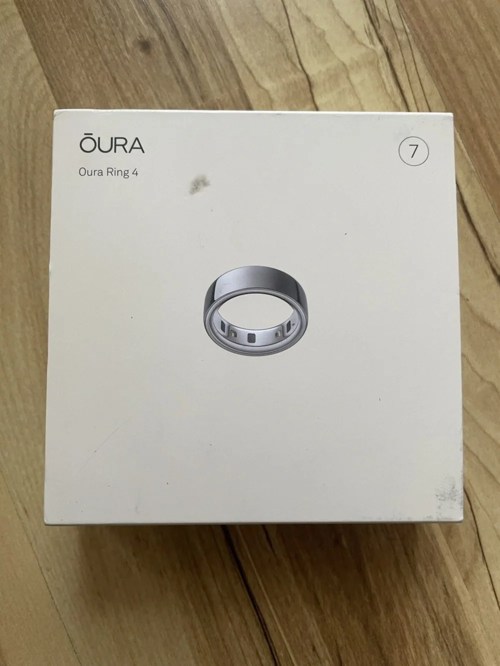 BRAND NEW NEVER OPENED OuraSmart Wellness Ring, Silver - Health & Sleep Tracker